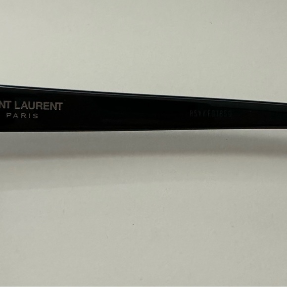 Saint Laurent Black Mica Cat Eye Sunglasses - Picture 8 of 11